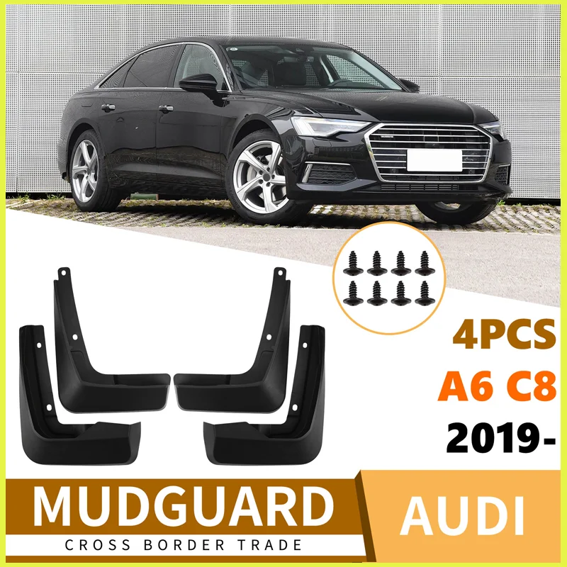 

Suitable for Audi A6L C8 2019-2025 ordinary model fender tiles front and rear auto parts car accessories
