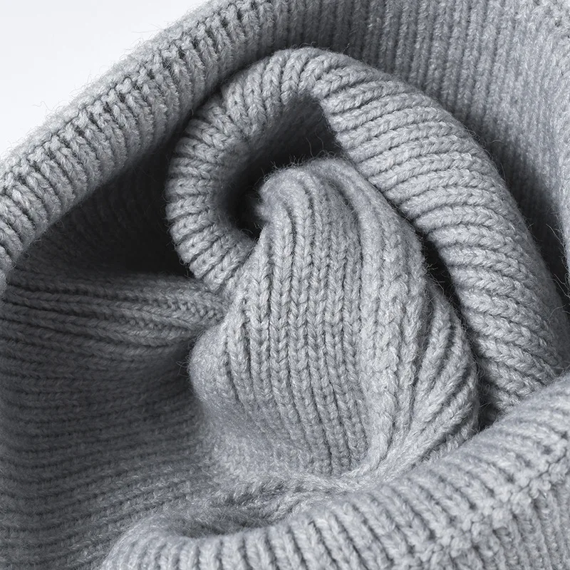 New Autumn Hat Solid Color Warm Soft Winter Hat For Women Knitted Acrylic Heart Beanies Cap Outdoorr Casual Skullies Gift Bonnet image 6