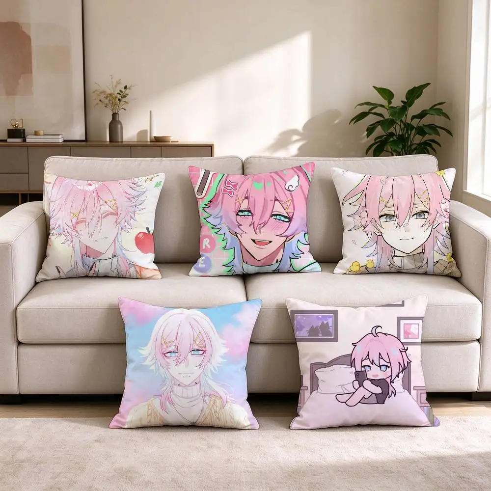 14 Days With You 14DWY Game  Square Double-Sided printed Pillow Case Bedroom Bedside Pillow Sofa Cushion Cover