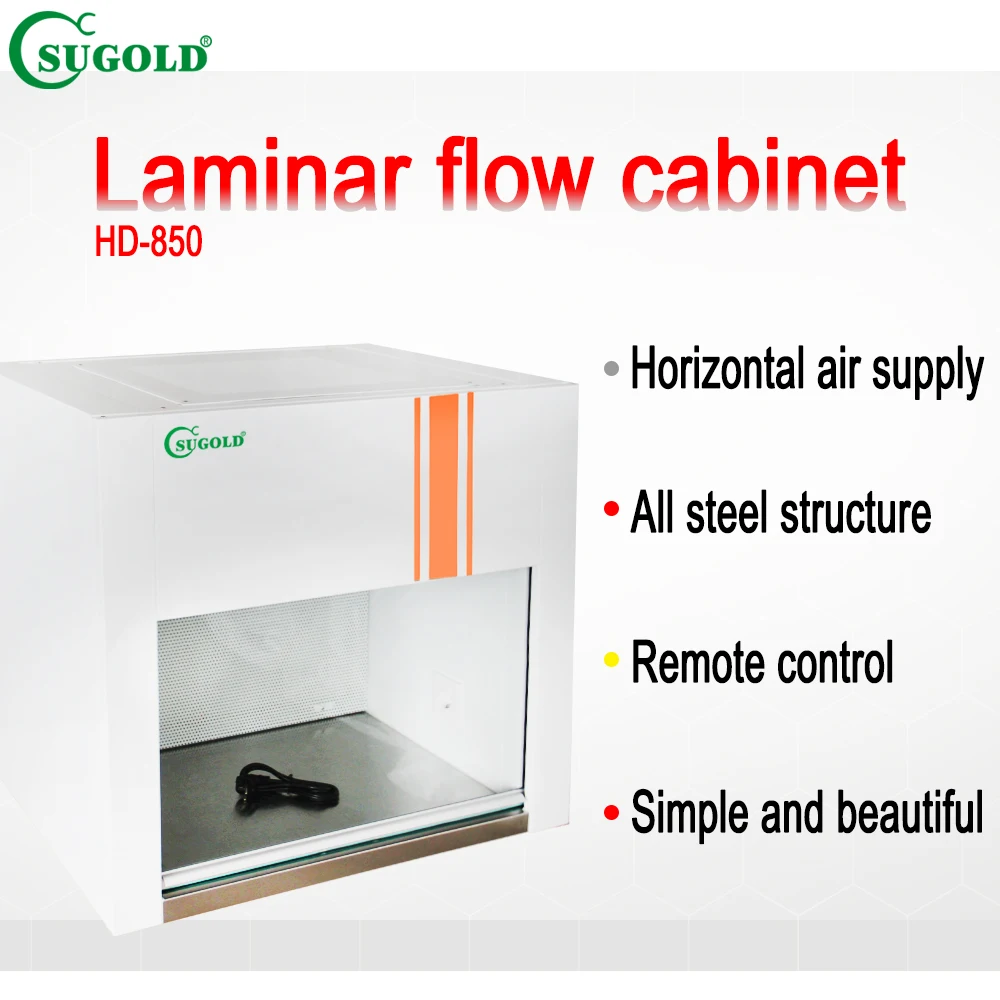 Desktop Type Horizontal Laminar Flow Cabinet Mini Clean Bench for Clean Room