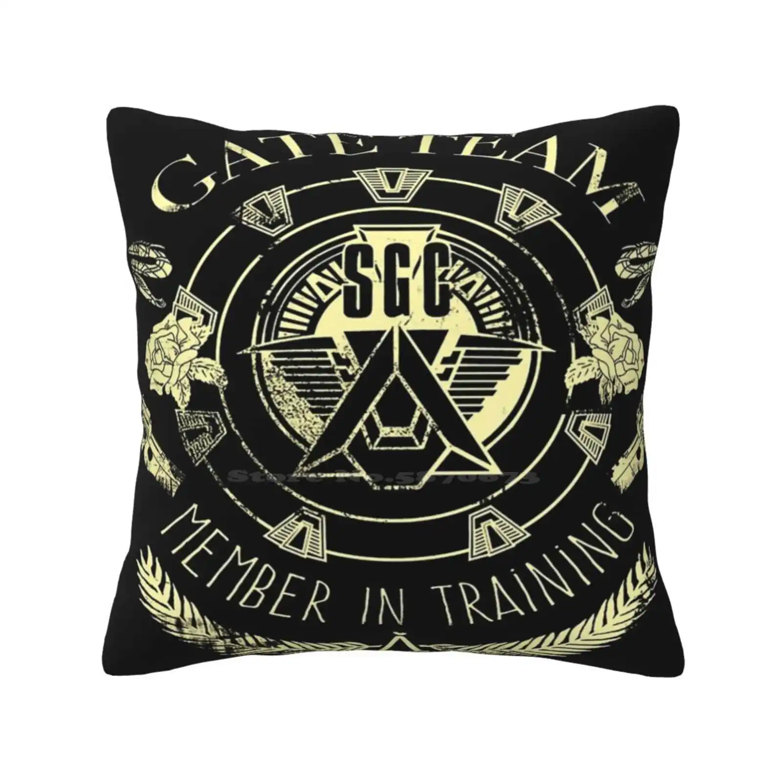 Gate Team Sgc Member In Training Fashion Sofa Throw Pillow Cover Pillowcase Stargate Sg1 Sgc Training Gate Team Space Worm Hole