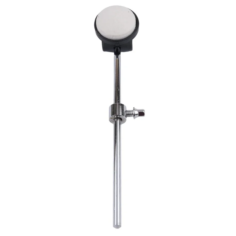 

Beater Drum Pedal Special Design Black+Silver Felt+ABS+Steel Head Percussion Bass Drum Drum Set Foot Replacement