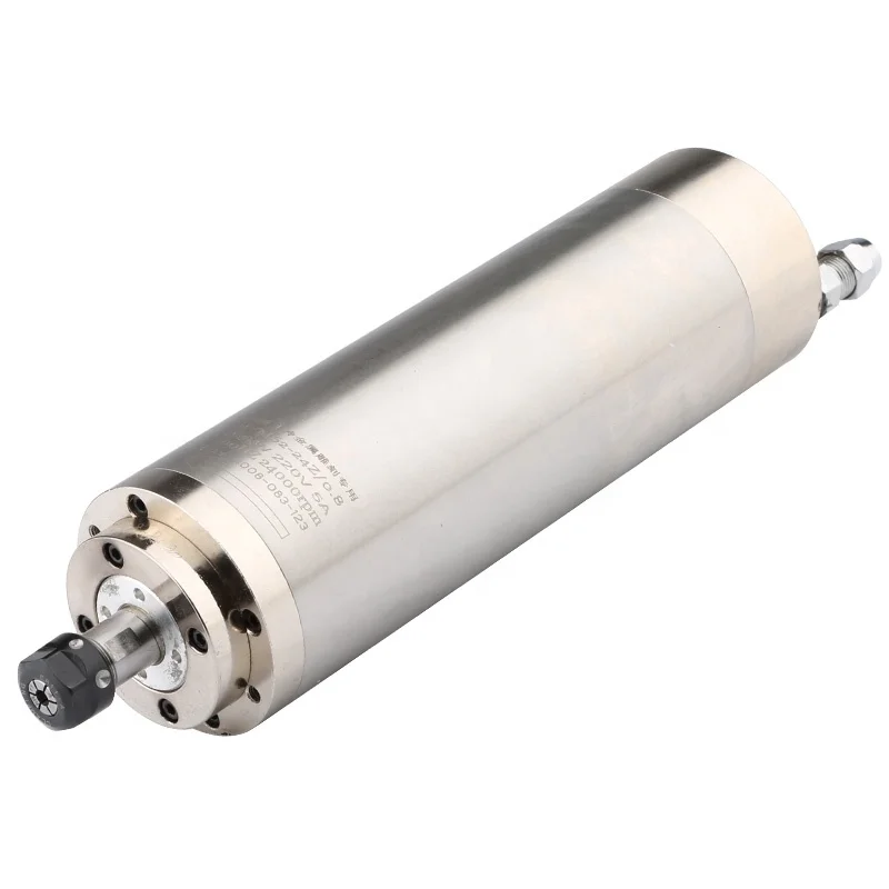 Spindle 800w 220V Wood Lathe Milling Metal Engraving Mould Spindle Motor Carving Cnc Water Cooled Machine Motor 400hz