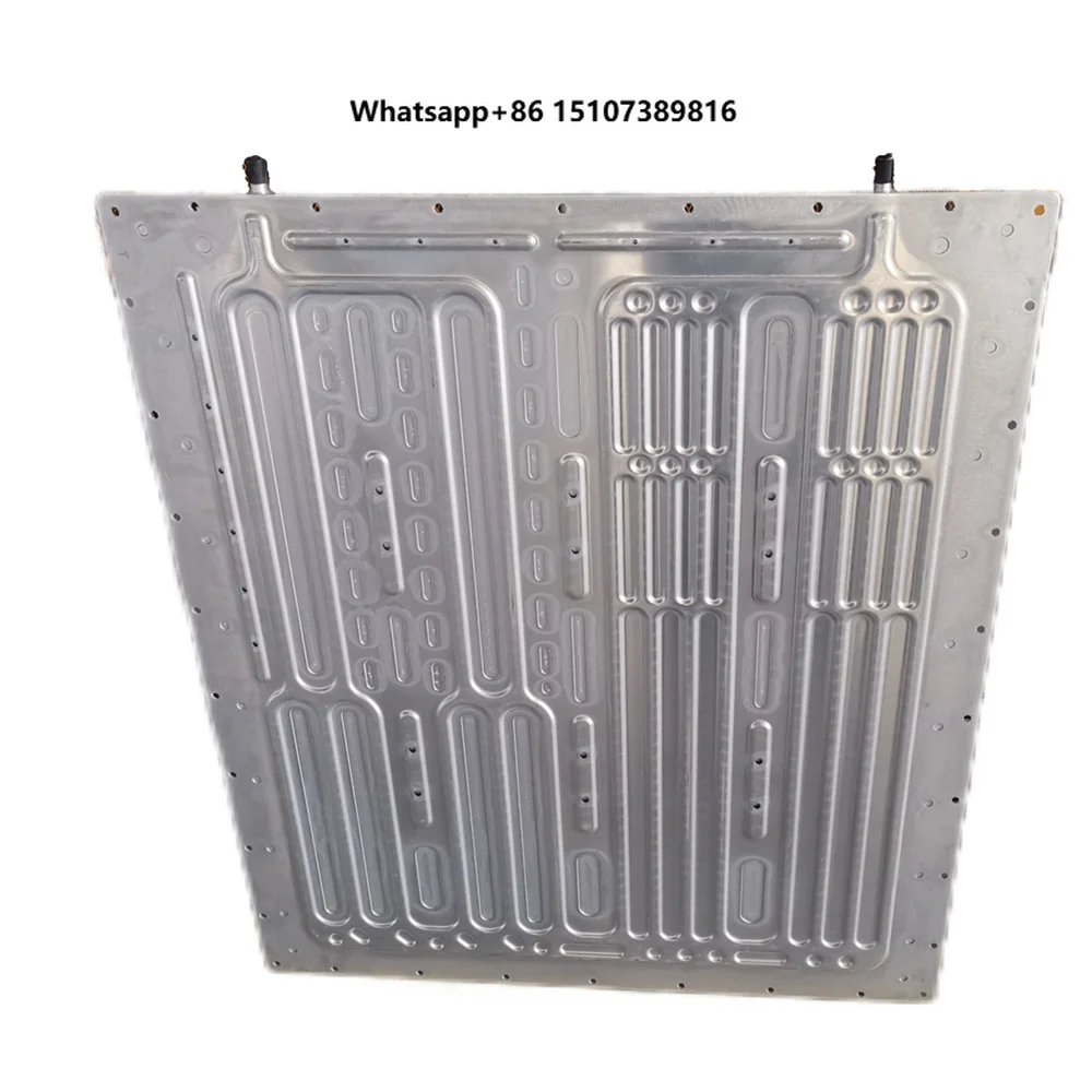 Heavy Duty Truck Prism Battery Module Cooling Solution Aluminum Extruded Microchannel Liquid Cooling Plate