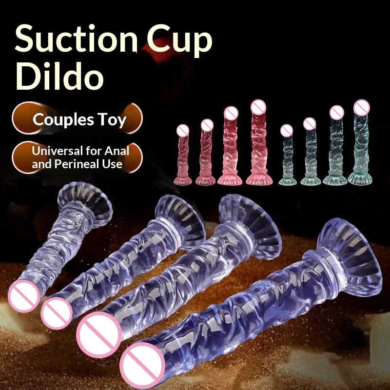 【SA】Sex Toys Textured Dildo Anal Plug Simulated Dildo Suction Cup Adult Male And Female Backyard Anal Dilator Sex Toys view 4