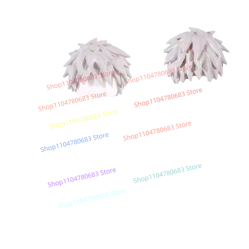 Mini Figurki Klocki Konstrukcyjne Przezroczyste Akcesoria do Włosów Efekty Specjalne Części Model do Składania Anime Kreskówka Zabawka Dekoracyjna Prezent