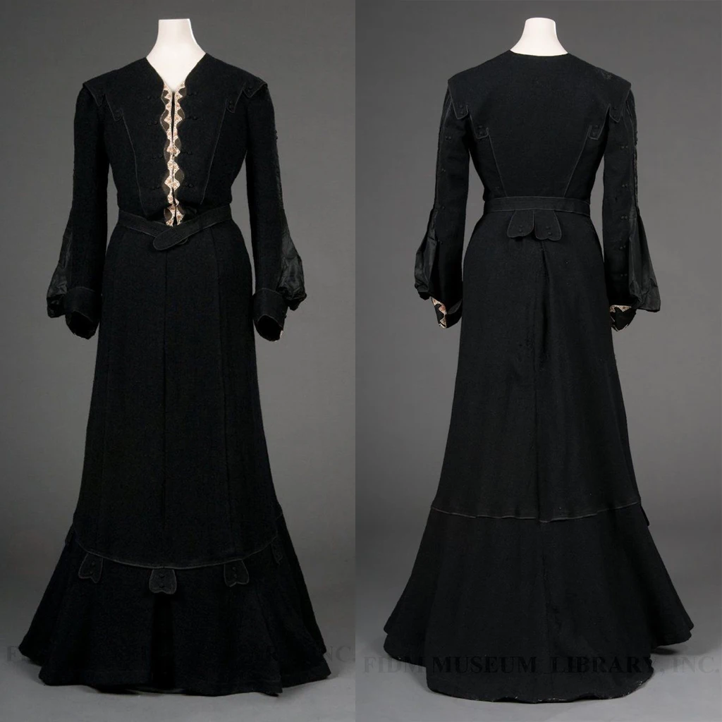 18th Century Victorian Steampunk Gothic Vintage Dress Women Civil War Southern Belle Black Ball Dress Victorian Tea Party  Gown