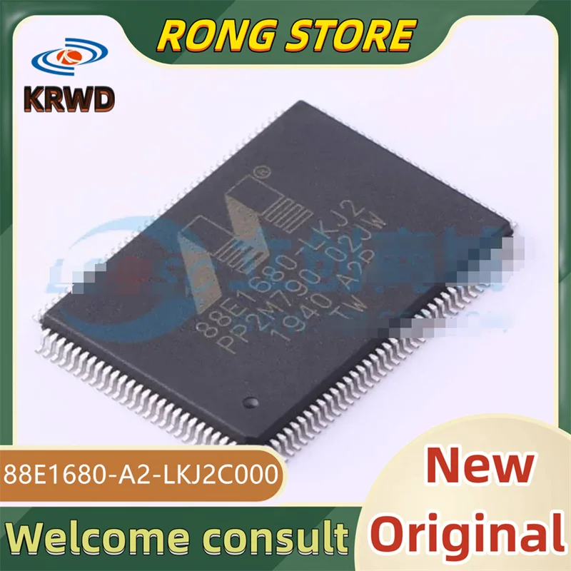 

3PCS 88E1680-A2-LKJ2 New and Original 88E1680-A2-LKJ2C000 88E1680-A2 88E1680 LQFP128 Chip IC