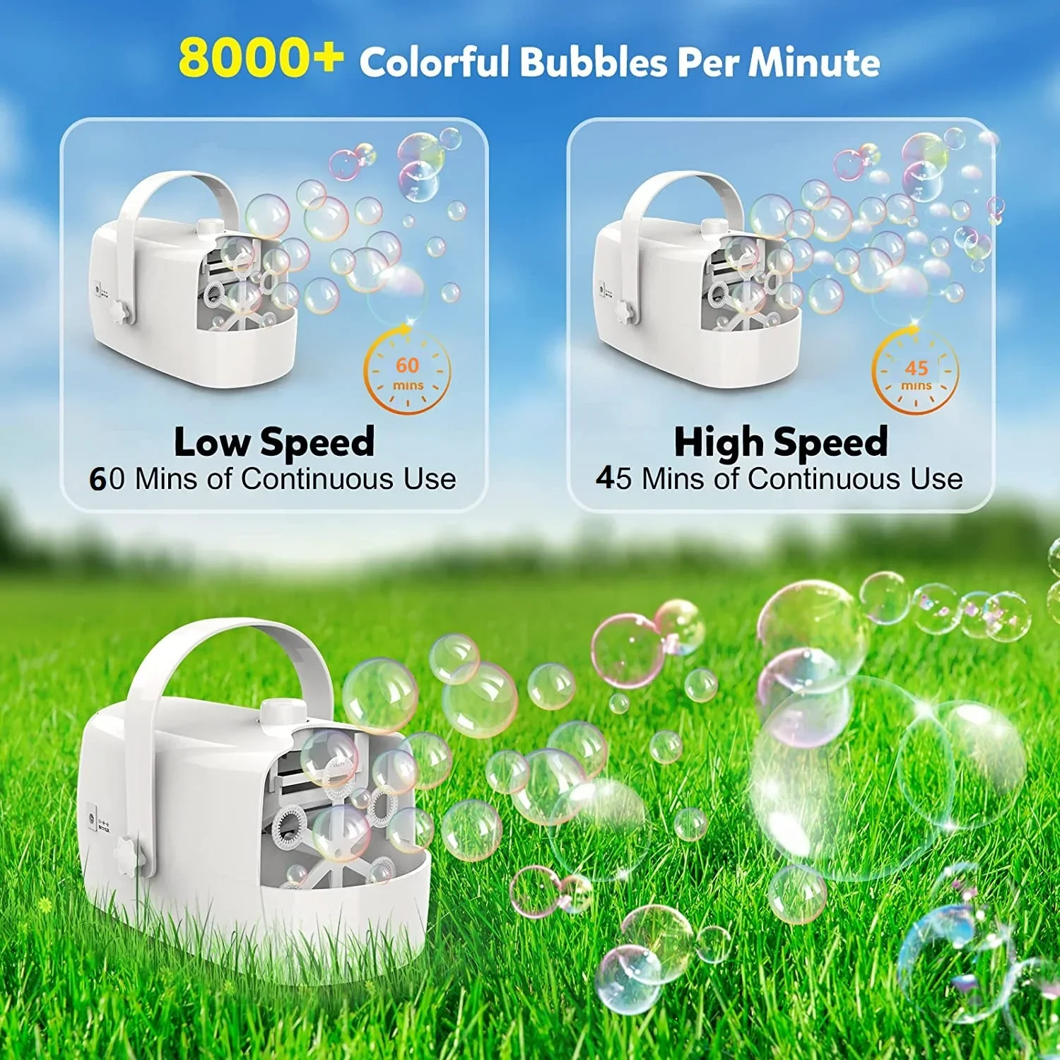 Automatic Portable Bubble Machine Remote-Control Battery Model Plug-in & Cordless Perfect for Weddings Parties And Stages