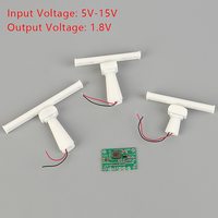 New 1PC RC Simulation Boat Dynamic Radar Shaking Rod Photosensitive Resin 1.5V-1.8V Motor for Ship Model Making Parts Fittings