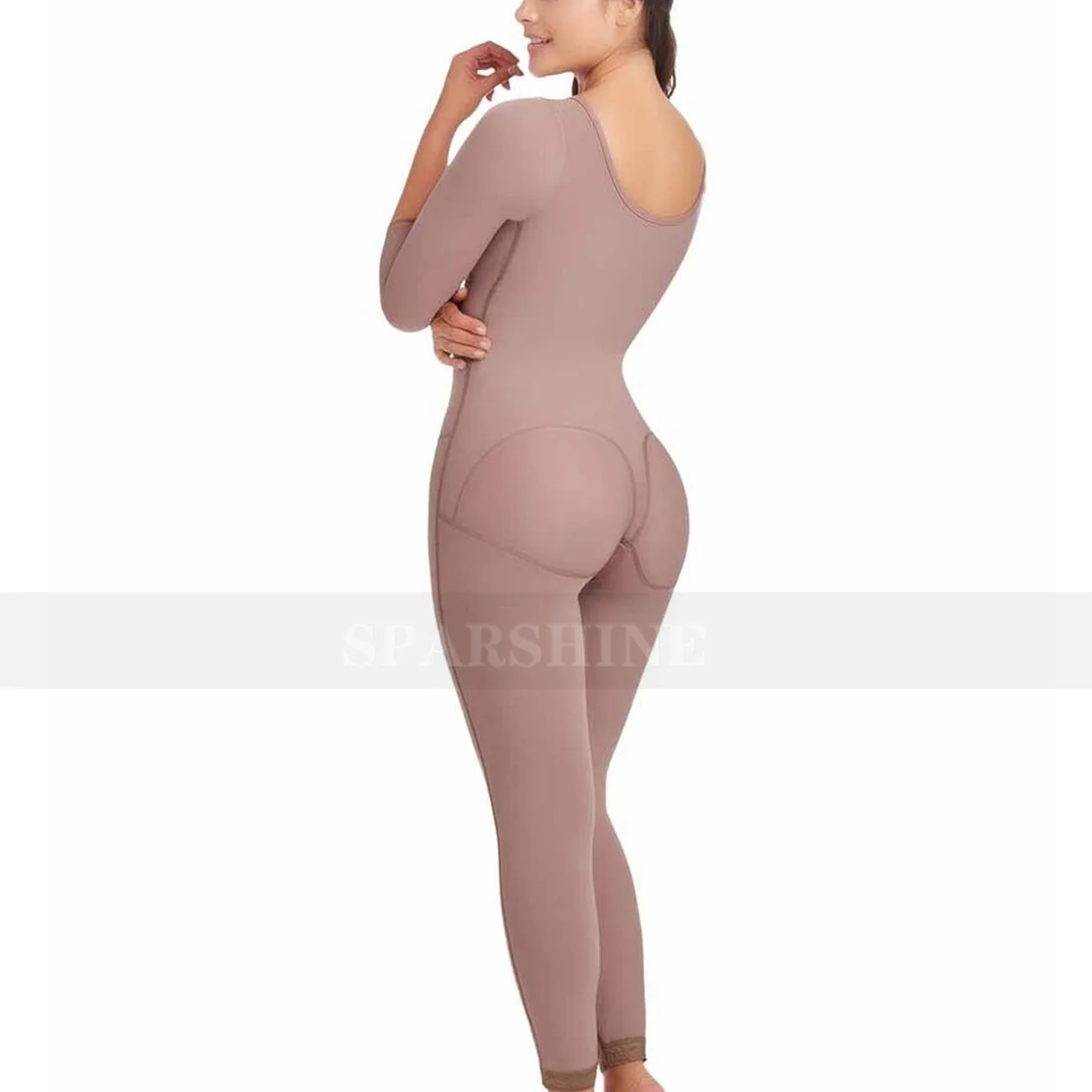 Fajas Colombianas Women Postpartum Slimming Girdle Postoperative High Compression Bodysuit Shapewear Corset Waist Trainer 2025