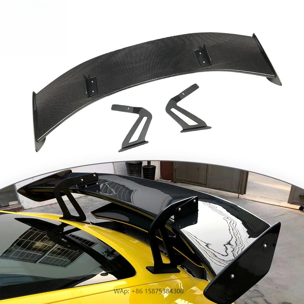 

718 GT4 Rear Wing Auto Car Exterior Accessories Rear Trunk Spoiler Back Wing Tail Swan Spoiler Upgrade Parts Back Duck Wing