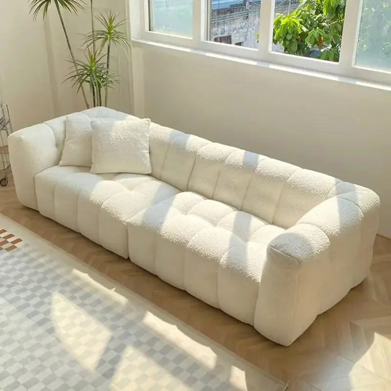 Simple Apartment Double Triple Internet celebrity Marshmallow Sofa