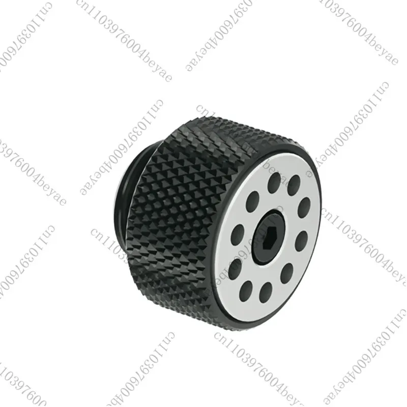 Water-cooled connector, exhaust plug/exhaust valve/pressure relief valve/pressure relief valve - automatic/manual integrated