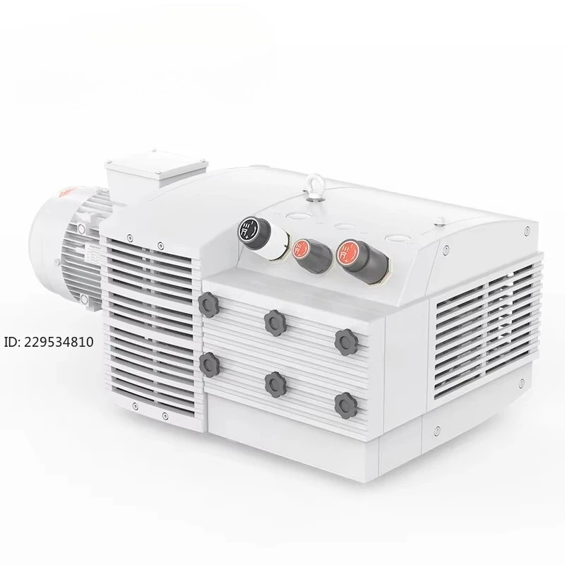 Suction-blowing compound pump for printing wood machinery PVDT100 600 mbar pressure vacuum dry rotary vane pump
