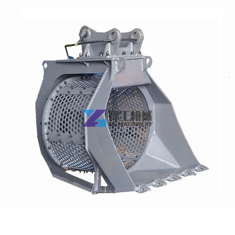 Mini Excavator Attachments YUGONG Screening Bucket for 6 Ton Excavator PC60