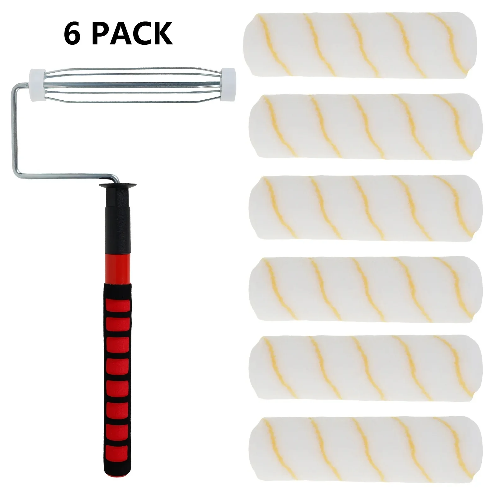 Aluminum Telescopic Pole for 9 inch Roller Frames to Support Repetitive For Painting Operations on Multiple Surfaces