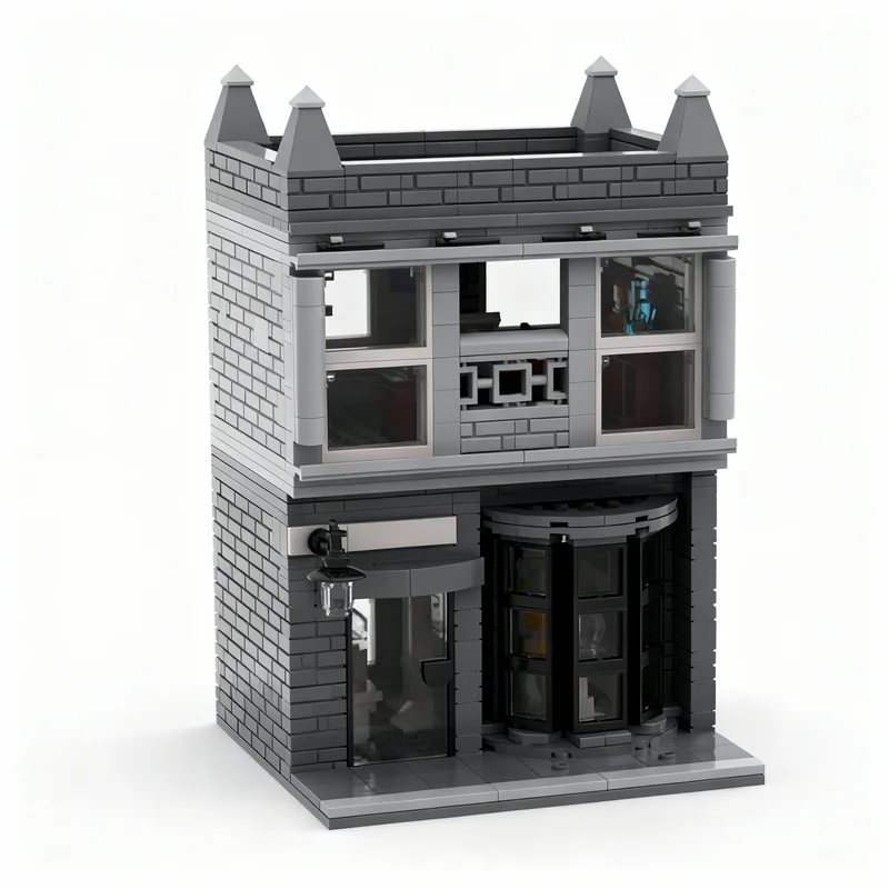 

656pcs MOC Magic Shop Mini Modular Streetscape Model Building Blocks Construction Toy Christmas Gifts DIY Creative Idea Assemble