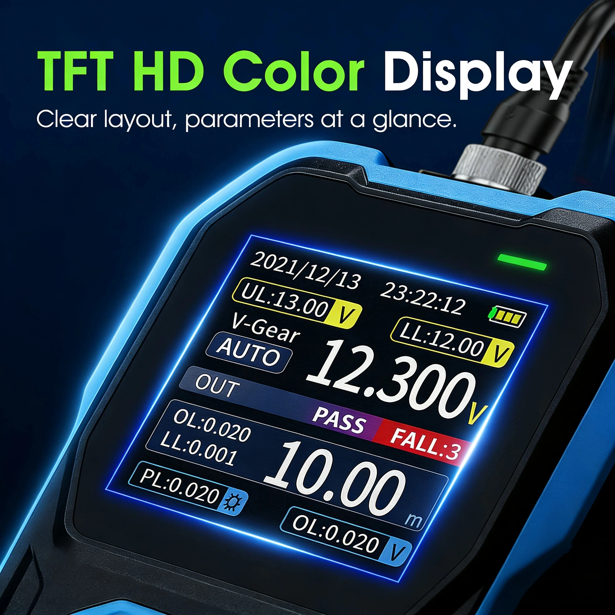 Internal Resistance Tester Internal Resistance Meter 100 V 200Ω Internal Resistance Tester for Li/Lab/Zine Battery etc