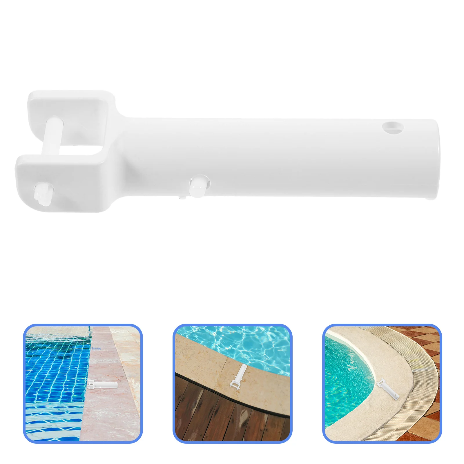 

Swimming Pool Vacuum Handle Accessory Durable Ergonomic Design Easy Installation Debris Removal Tool Swimming Pool Vacuum Handle