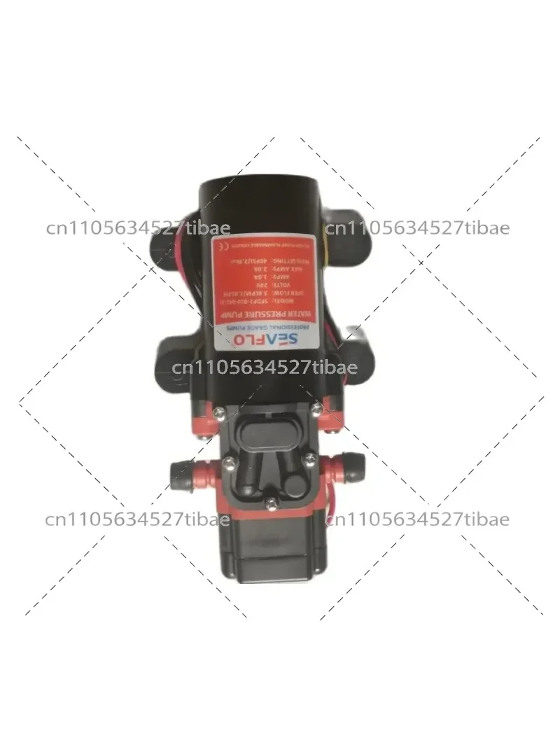 12V 24V Marine Diaphragm Pump 40 PSI Boat Water Pump for Shower Toilet RV Self Priming Pressure Pump