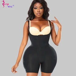 SEXYWG Hip Shapewear Bodysuit Women Body Shaper Butt Lifter Bodysuit Tummy Control Hip Enhancer Push Up Bodysuit with Hip Pads