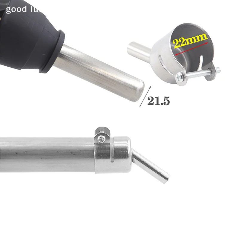 850 3/4/5/6/7/8/10/12MM Hot Air Nozzle 45 Degree Curved Angle Welding Nozzle For 850 Series Hot Air Rework Station Accessories