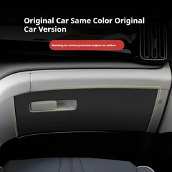 Co-pilot Anti-kick Pad Mat Cover Storage Box Leather Protector For BYD Song Pro Car Interior Modification Accessories