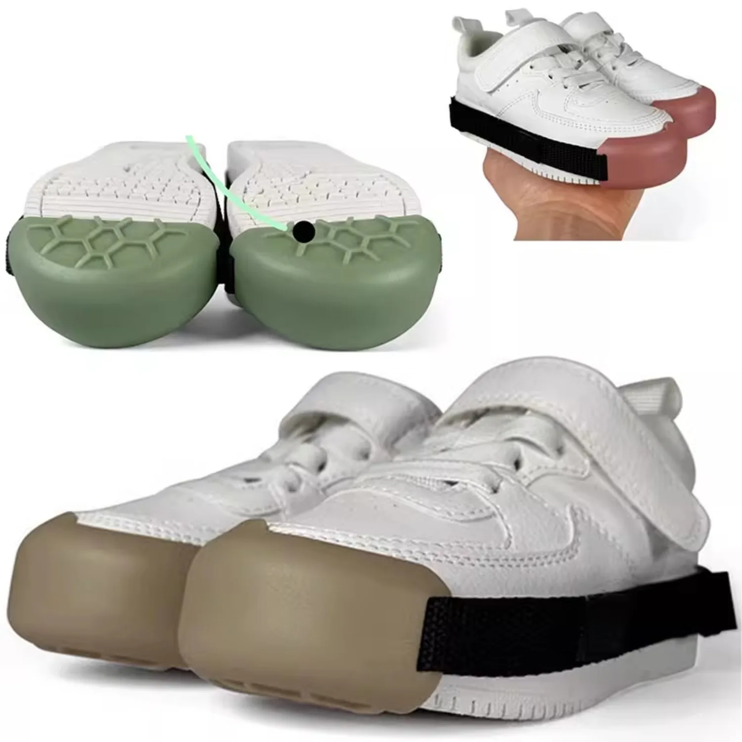 Kids' Shoes Cover - Anti-Wear Velcro Shoe Covers for Active Feet, Perfect for Playtime and Sports - Secure & Comfortable Fit