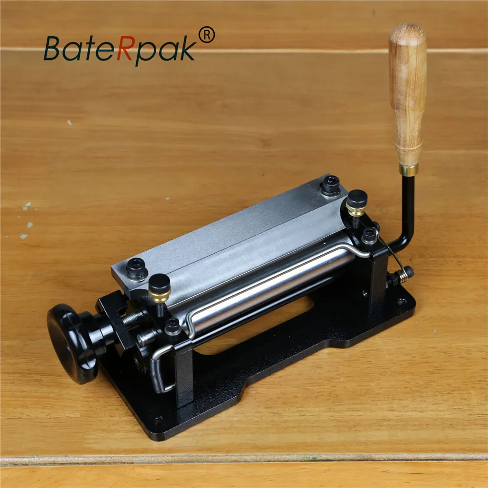 Skiver manuel en cuir BateRpak, outils de pelage du cuir, machine de peau de pelle de bricolage, séparateur de cuir, 806, 6 pouces