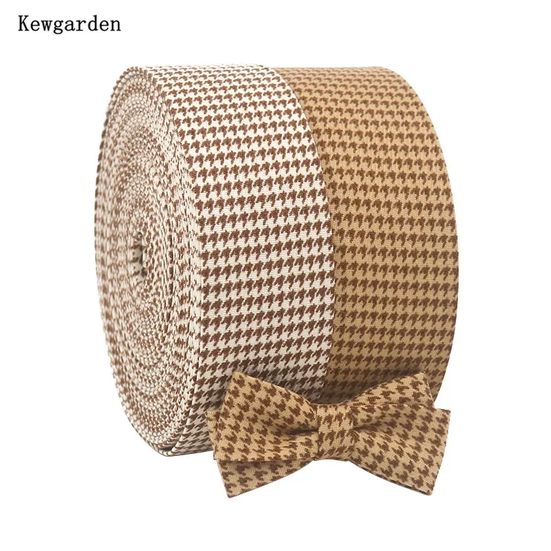 Kewgarden Houndstooth Layering Cloth Ribbon 1-1/2\