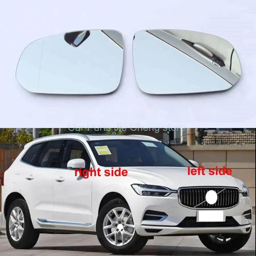 

For Volvo XC60 2018 2019 2020 2021 2022 2023 Car Accessories Side Rearview Mirror Glass Rear View Mirrors Lens with Heating