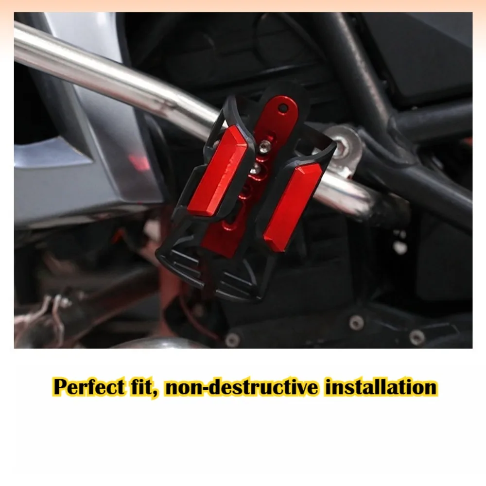 Motorcycle Cup Holder Water Bottle Cage Mount Compatible with NS150GX XC NWG150 Crash Bar Beverage