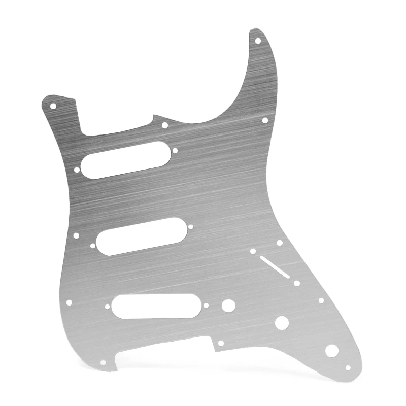 Full Metal Electric Guitar Pickguard SSS/HH Guitar Pickguard Anti-Scratch Plate for ST/IB Electric Guitar Multi Colour