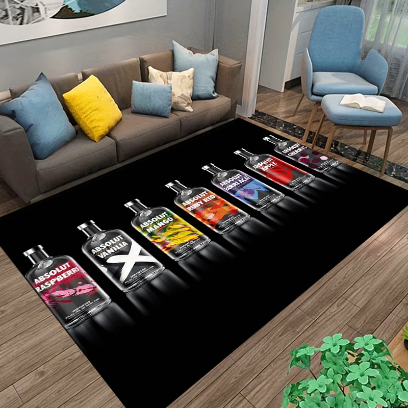 

Absolut-Vodka Printing Carpet Living Room Bedroom Rugs of Photography Prop Photo Birthday Gift Carpets for Bed Room Alfombras