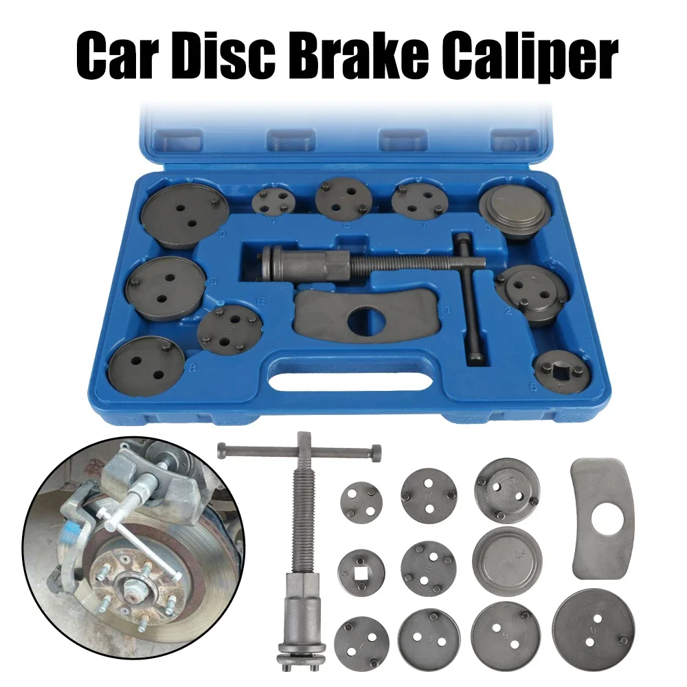 

12PCS/13PCS Car Disc Brake Caliper 1 Set Rewind Back Brake Piston Compressor Tool Kit Set Durable And Reliable Convenient