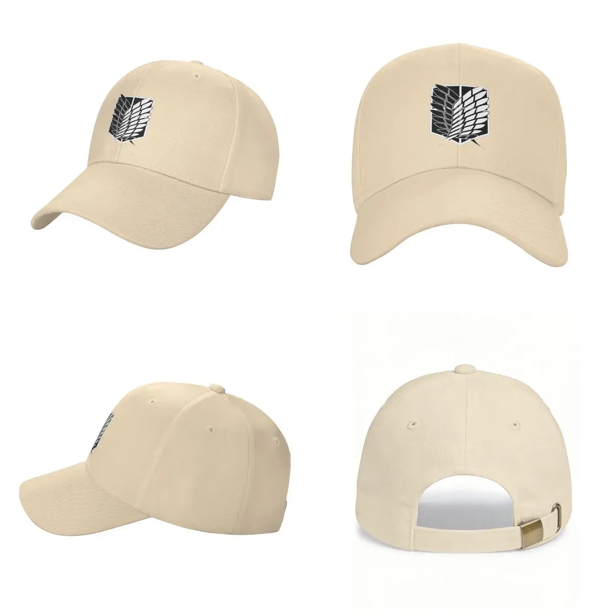 Attack On Titan Wings Of Freedom Cap Fashion Casual Baseball Caps Adjustable Hat Hip Hop Summer Unisex Baseball Hats