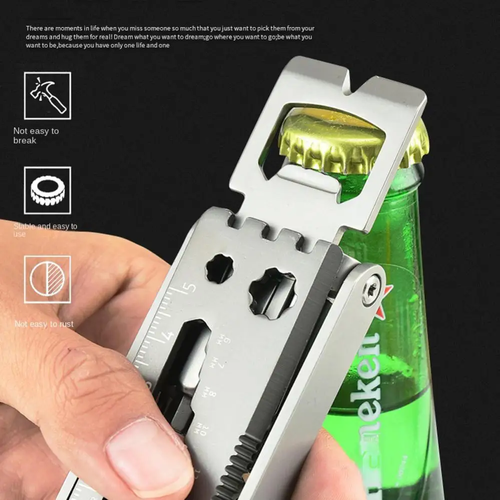 14 In 1 Bike Multitool Screwdriver Bits Bicycle Repair Tool Kit for Road Bikes / Mountain Bikes Repairing Hardware Tools