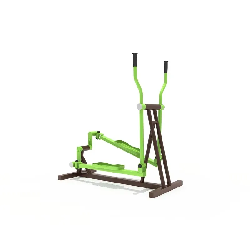 Durable Steel Outdoor Fitness Equipment - Double Split Set for Park & Community Entertainment