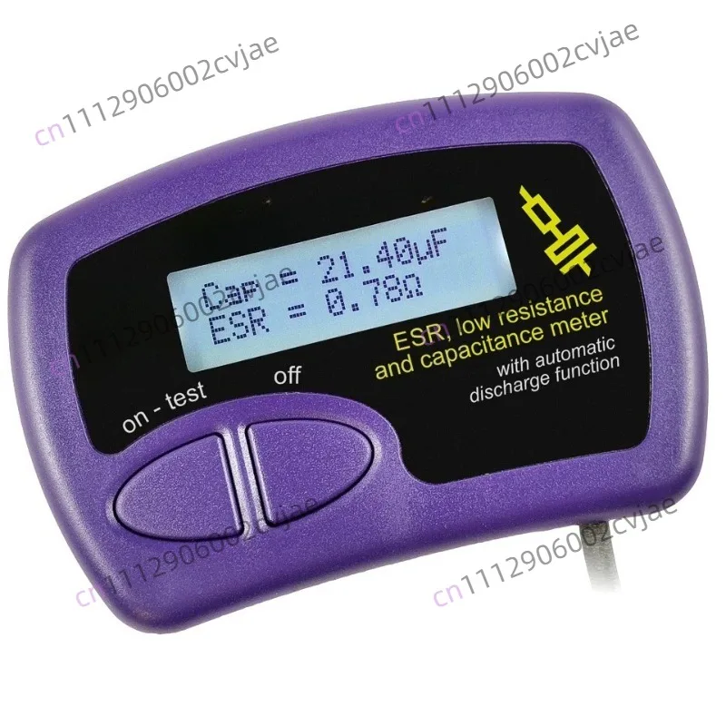 PEAK ELECTRONIC ESR70 ESR table, Atlas ESR +, 0-40ohm, 1uF-22000uF