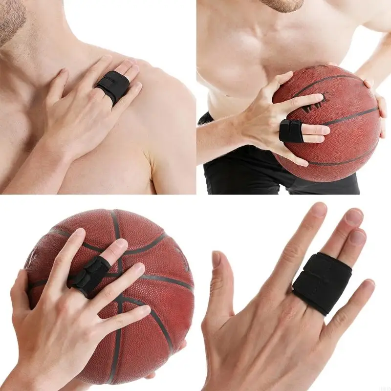 

Breathable Finger Joint Splints Shock Absorption Finger Protectors Guard 69HD
