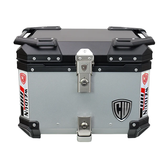 

STLF Wholesale 45L Motor Top Case Aluminum Tail Box Luggage Case Good Prices Electric Vehicle Accessories Motorcycle Box