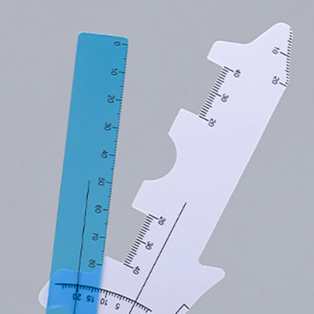 

Multifunctional Glasses Frame Measuring Ruler Pupillometer Distance Accurate Plastic Measure Pupil Ruler Portable Meter Eyewear