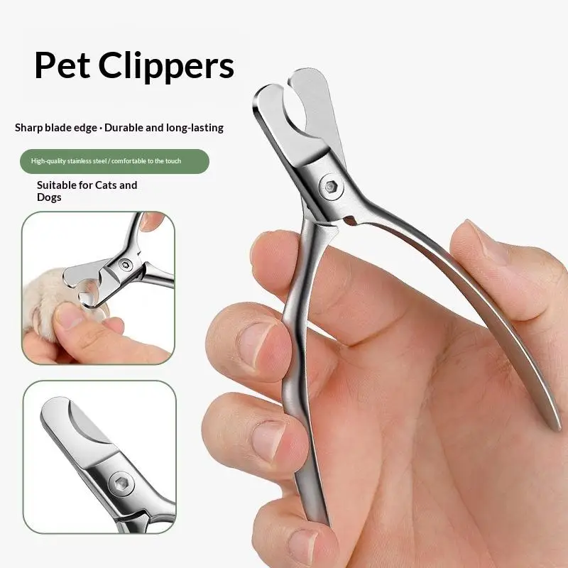 Professional Pet Nail Clippers with Free Nail File Sharp Safe Grooming Tool for Cats Dogs Rabbits Small Pets