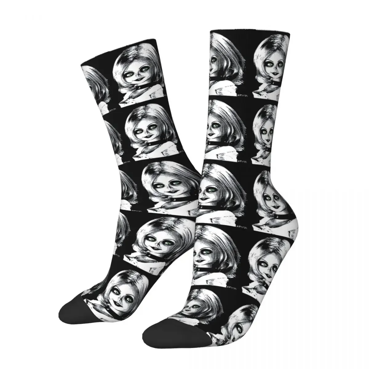 

Bride Of Chucky Socks Harajuku High Quality Stockings All Season Long Socks Accessories for Unisex Birthday Present