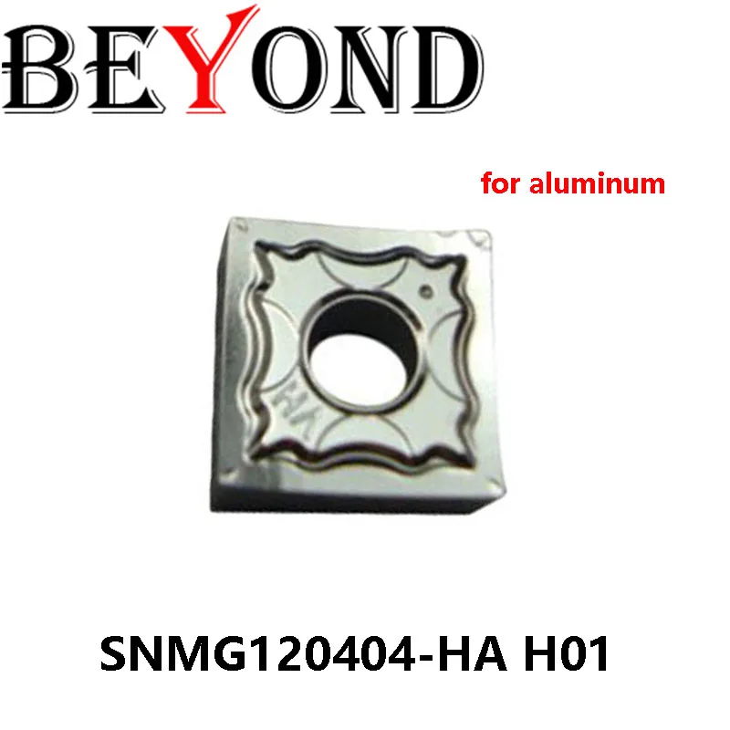 

SNMG BEYOND Original SNMG120404-HA H01 Lathe Cutter Inserts Boring Bar SNMG120404 HA Machine Turning Tools Blades For Aluminum