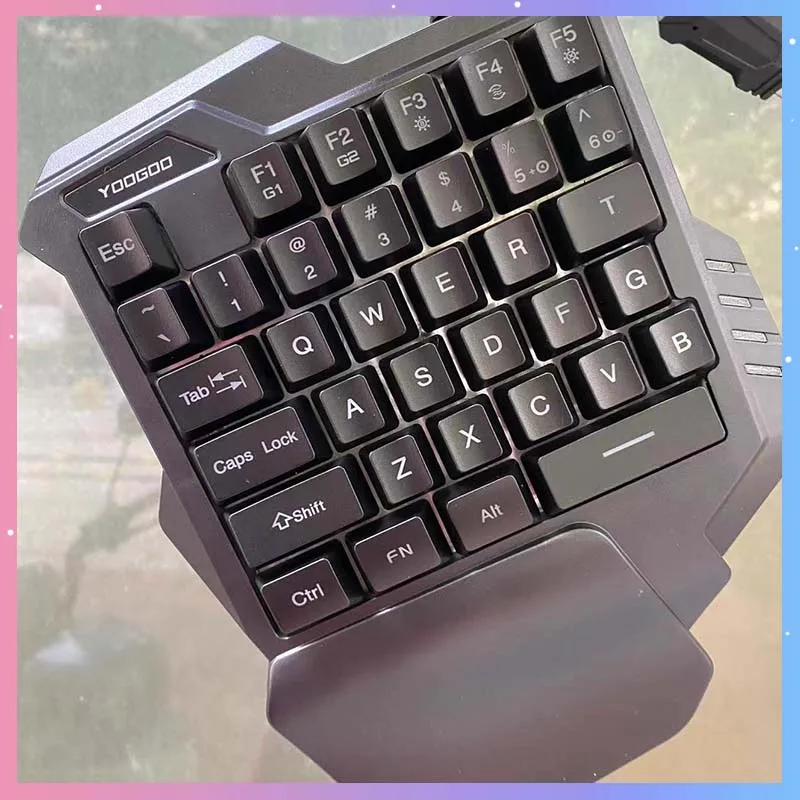 

G92 Gaming Keyboard RGB Backlit One-Handed USB Wired 35keys Mini Keypad For Laptop Desktop PC Adult Men Birthday X-mas Gift