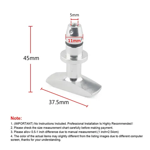 Imagen 2 del producto Varilla de nivel de aceite de coche de aluminio Billet, manija de tracción, manija de aceite de motor de repuesto para automóvil para Ford Mustang GT V8