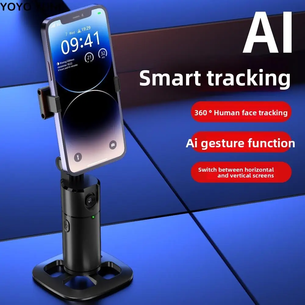 Auto Face Tracking Auto Tracking Gimbal 360° Rotating Stabilizer Function Smartphone Gimbal Stabilizer Intelligent Smart