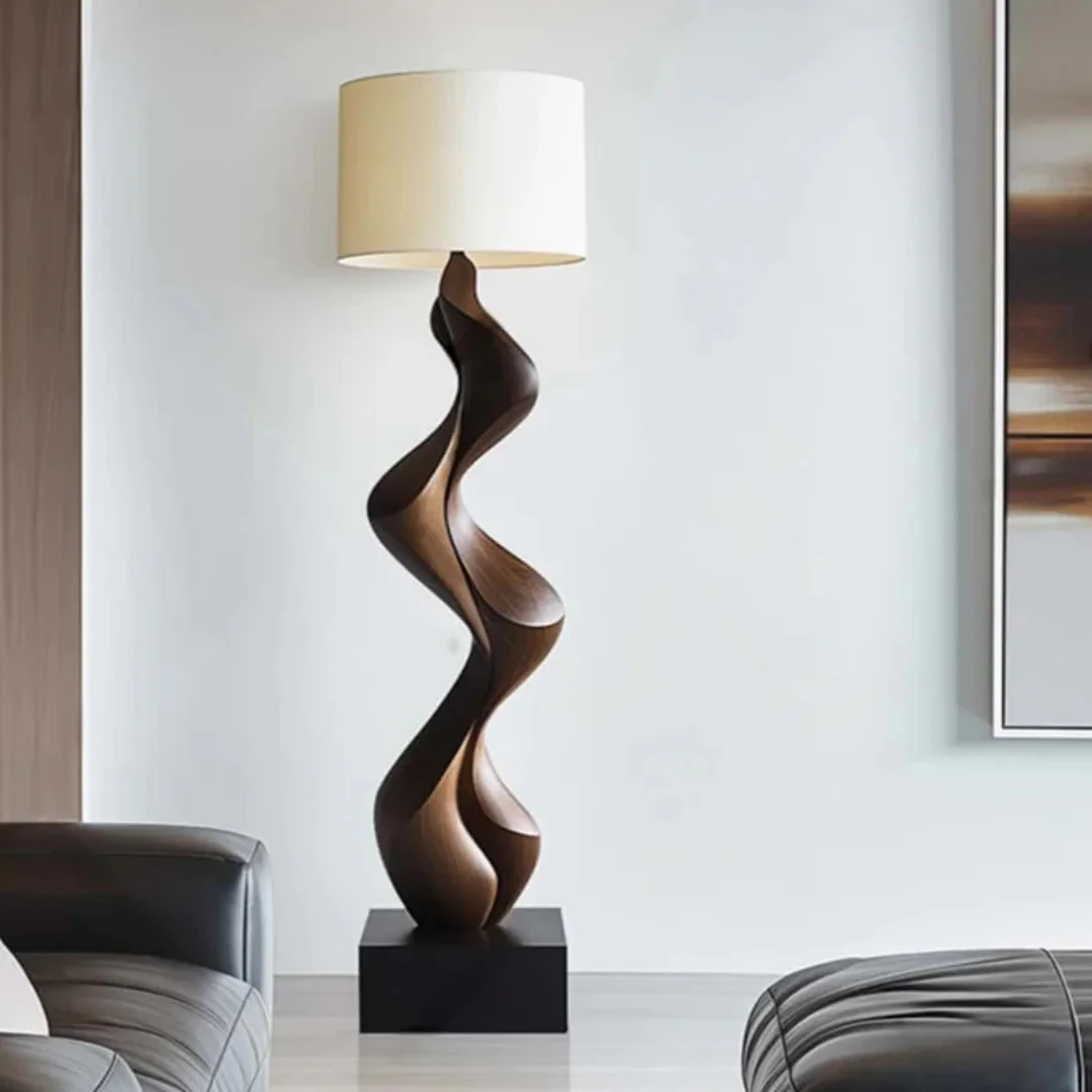 3D Hyperbolic Surface Carved Wooden Handicrafts Suitable For Use In Living Rooms Hotel Decorations And As Gifts